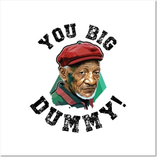 Redd Foxx quote black Posters and Art